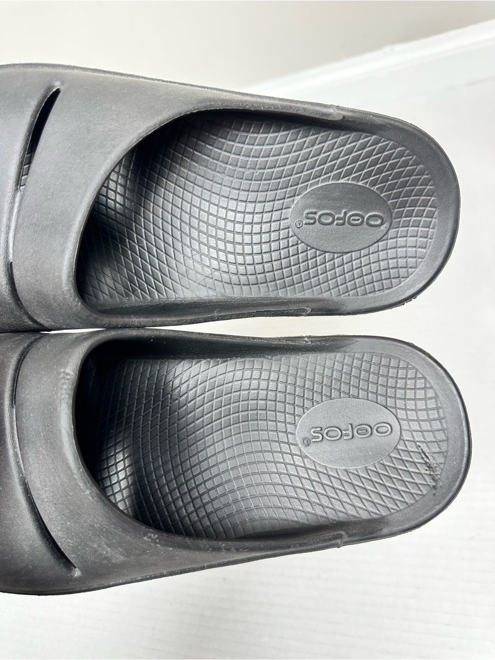 OOFOS OOahh SLIDE UNISEX Slip-On Slide Sandals - Cushioned Comfort Size 9.0 - Picture 3 of 11